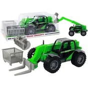 slomart Kmetijski stroj traktor z dvigalom, zelena