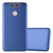 Cadorabo Cadorabo Case, združljiv z ZTE v kovinsko modri - zaščitni pokrov, narejen iz fleksibilnega silikona TPU, (20585267)