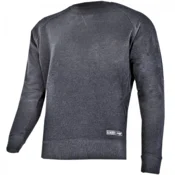 PULOVER BREZ KAPUCE SIVO-ČRN 320G, 2XL, CE
