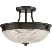 Quoizel QZ-MANTLE-SF-PN - Plafonski luster MANTLE 2xE27/60W/230V broncani