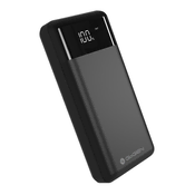 shumee Prenosna baterija GoGen PB300001B 30000 mAh črne barve