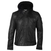 Moška jakna MMJenno - Black - Beige -1201-0674