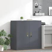 vidaXL Omarica za shranjevanje Antracit 90 x 40 x 90 cm