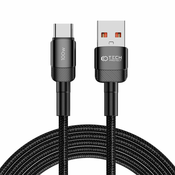 KABEL TECH-PROTECT ULTRABOOST EVO TYPE-C CABLE 100W/5A 300CM BLACK