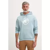 Mammut pulover s kapuco moški bombažen