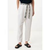 MEXX Ženske široke pantalone, Bele