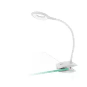 Eglo 902372 - LED prigušiva lampa sa klipsom CABADO LED/3,2W/5V 500 mAh bela
