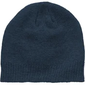 Kapa pletena winter PROMOCIJA - TEMNO MODRA