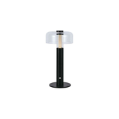 LED prigušiva punjiva stona lampa LED/1W/5V 3000K 1800 mAh crna