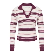 ONLY Pulover ONLKaya mauve/roza/rdeče vijolična/bela