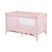 KikkaBoo Krevetac za bebe MEDLEY Pink - jedan nivo