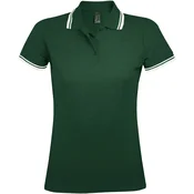 PASADENA WOMEN ženska polo majica sa kratkim rukavima - Tamno zelena , XXL