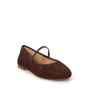 Lauren Ralph Lauren Odprte balerinke JAYNA rjava