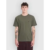 Volcom Stone Blanks BSC moška majica wintermoss