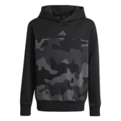 Adidas Duks za decake J Camo Fl Hd, JN2220, Crno-Sivi