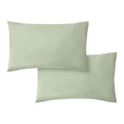 Prevleke za vzglavnik iz bombažnega perkala v kompletu 2 ks 50x75 cm Cotton Percale – Bianca