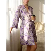 Sinsay - LADIES` DRESSING GOWN - orhideja