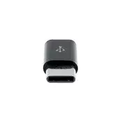 shumee ProXtend USB-C na USB 2.0 Micro B adapter črne barve, USBC-MICROBA