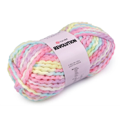 Pletena preja Revolution 150 g - (1609) roza za otroke