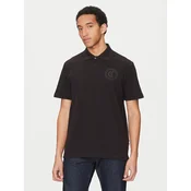 Just Cavalli Polo majica 78OAGT01 Črna Regular Fit