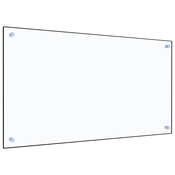 vidaXL Kuhinjska zaščitna obloga prozorna 90x50 cm kaljeno steklo