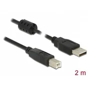 Kabel DELOCK, USB 2.0, USB-A (M) na USB-A (M), 2.0 m