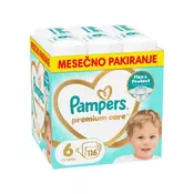 PAMPERS plenice Premium Care, velikost 6, 116 kosov