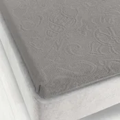 Zwoltex Rjuha iz frotira Tulipan 175x220 temno bež DEBELA