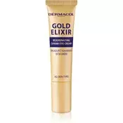 Dermacol Gold Elixir Rejuvenating Caviar Eye Cream pomlajevalna krema za okoli oči s kaviarjem 15 ml za ženske
