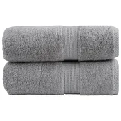 Premium rucnici za goste SOLUND 2 kom. sive 30x50 cm 600 g/m2