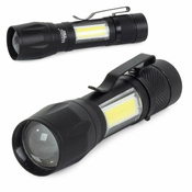 Alu baterijska LED CREE zoom rucna svjetiljka XP-E COB 300m