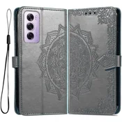 GS Ovitek za Oppo Reno 12 Pro, Mandala, siv