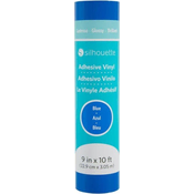 Silhouette Glossy Permanent Vinyl - 22,9 cm x 3 m - Blue