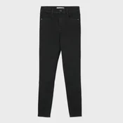 Cropp - Skinny farmerke ispranog izgleda - CRNO