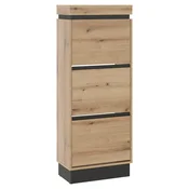Modern Living Omara Za Čevlje Corte, Barva Hrasta, Siva