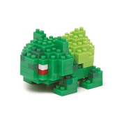 NANO Nanoblock NBPM003 Pokemon bulbasaur, barvito, (21551678)