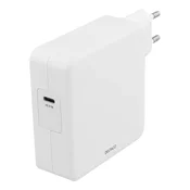 DELTACO Kucni Punjac1xUSB-C PD 87W - Fast charging, BIJELI