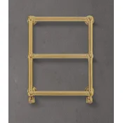 Casa Padrino Luxury Bathroom Towel Warmer Brass 49.4 x 14.5 x H. 60 cm - Electric Towel Warmer - Stainless Steel Towel Rail - Luxury Bathroom Accessory