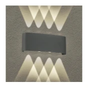 Brilagi - LED spoljašnje zidno svetlo FLAREBOX LED/8W/230V, antracit, IP65