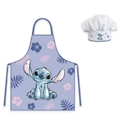 shumee Lilo in Stitch Otroški zaščitni predpasnik s klobukom Šolska kuhinja Disney