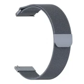 Univerzalen kovinski pas Techsuit W009 18mm za pametne ure - moder