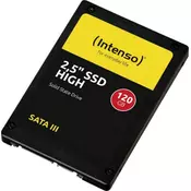 Intenso Interni SSD 3813430 Intenso 6.35 cm (2.5 inca) 120 GB High Performance Retail SATA III