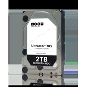HGST 1W10002 3.5in 2000GB 128MB 7200RPM SATA ULTRA 512N (HUS722T2TALA604)