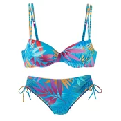 LASCANA Bikini modra/jagoda/oranžna/roza