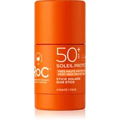 RoC Soleil Protect Sun Stick zaščitna paličica za občutljive predele kože SPF 50+ 15 g