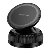 Avtomobilsko držalo Magnetno Borofone Rider BH139 z vakuumskim priseskom in 360° vrtenjem - black