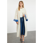 Trendyol Stone Color Blocked Woven Cap & Abaya & Abaya