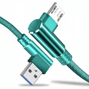 shumee Koanni kb18_MINT mikro USB kabel za hitro polnjenje, kot 90°