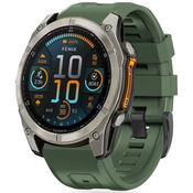 TECH-PROTECT SILICONE GARMIN FENIX 5S / 5S PLUS / 6S / 6S PRO / 7S / 8 (43 MM) MILITARY GREEN (5906302377268)