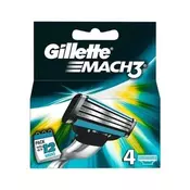 Gillette Mach 3 nadomestna rezila 4 kosi
